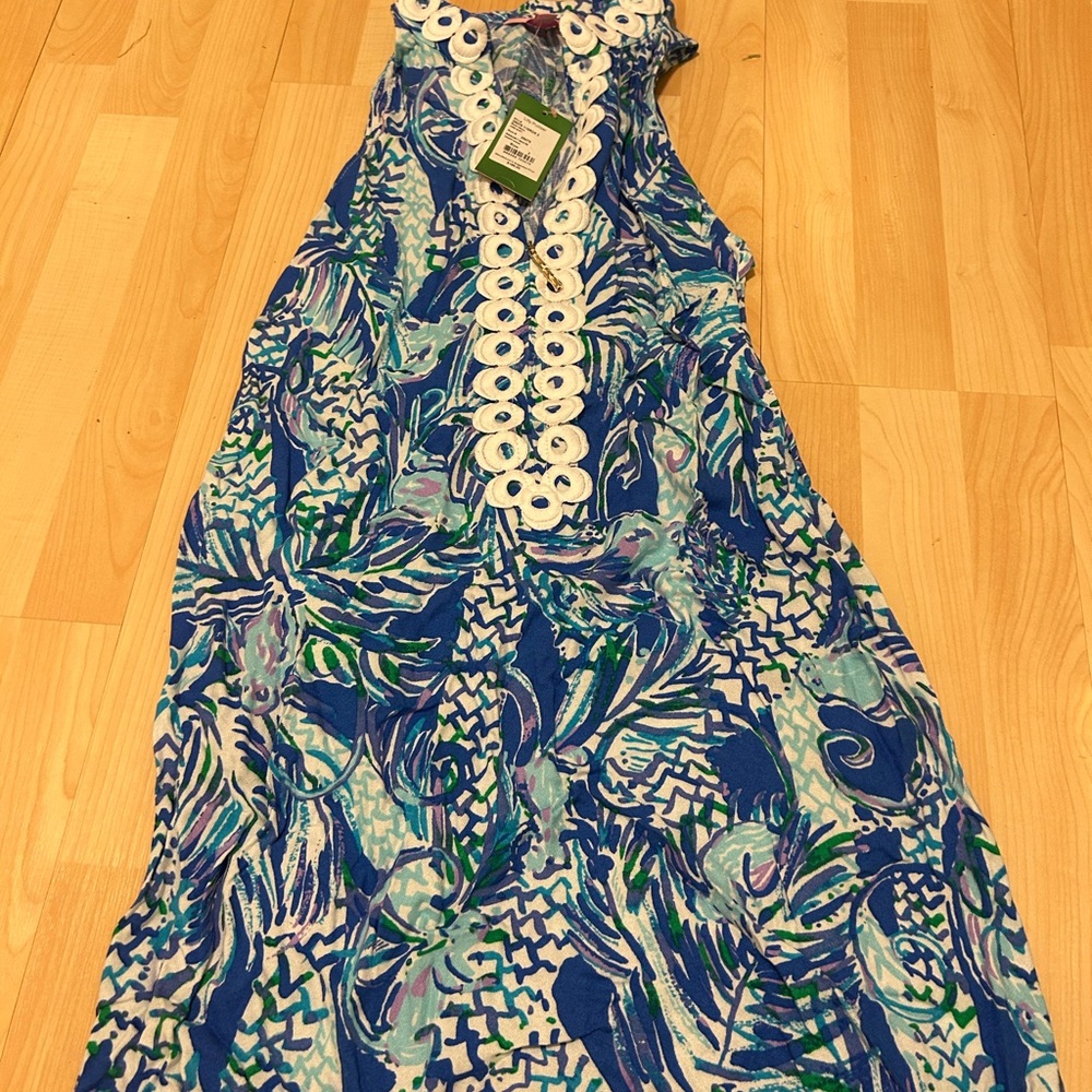 Lilly Pulitzer Blue and White Dress